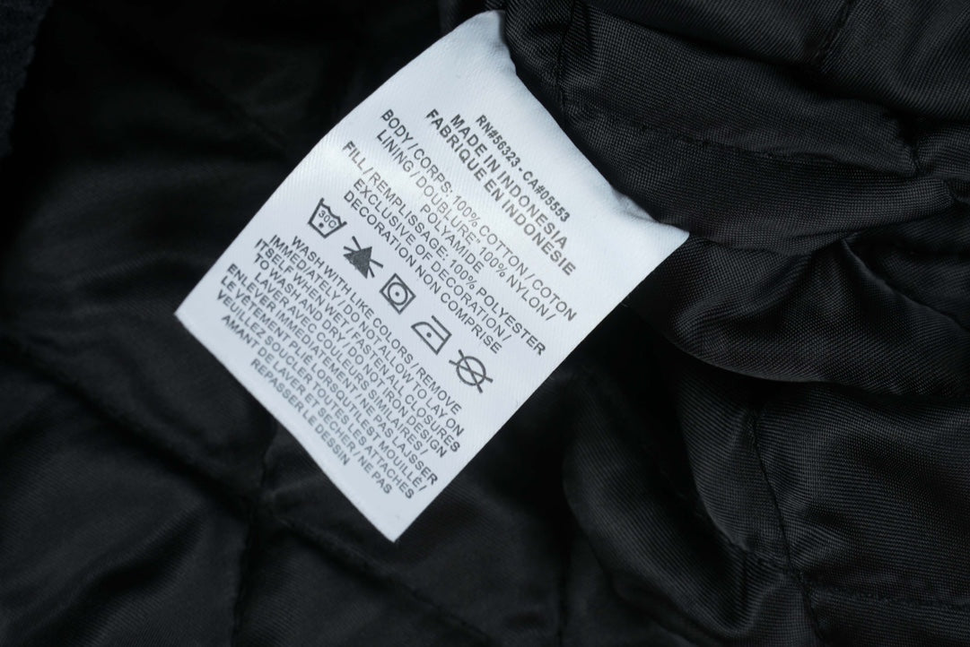 Supreme / Nike Arc コーデュロイ フーデッドジャケット "ブラック"（SUP-SS22-823）