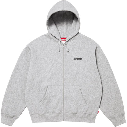 Supreme 25FW IDGAF' Zip Up Hooded Sweatshirt