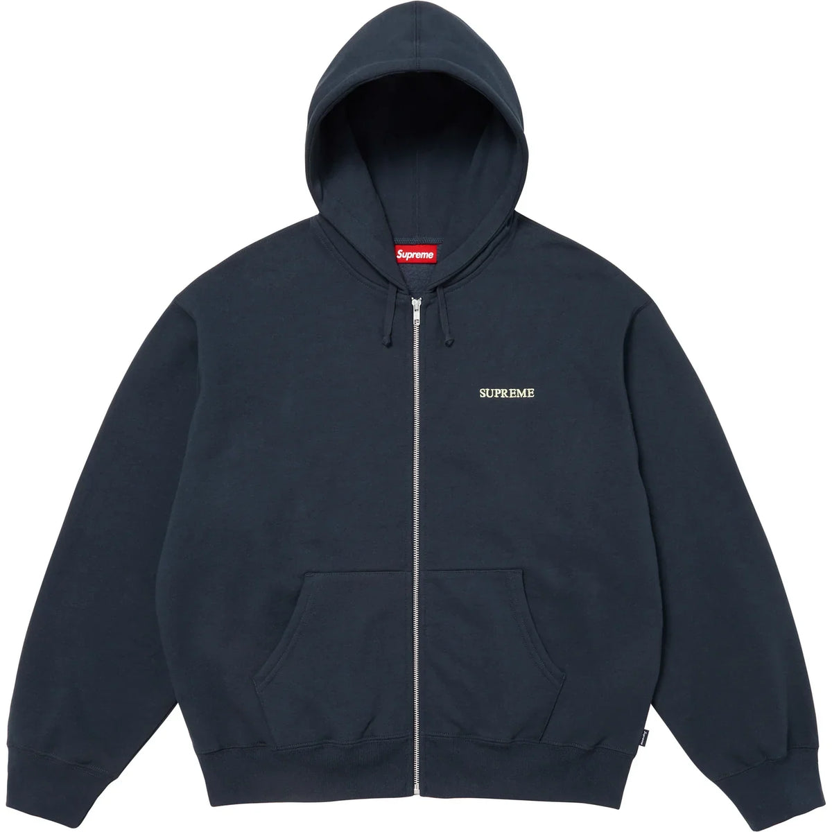 Supreme 25FW IDGAF' Zip Up Hooded Sweatshirt