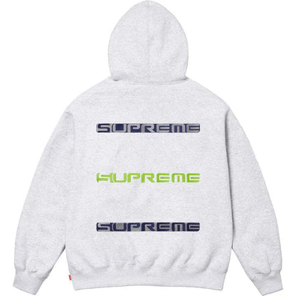 Supreme AoIスタックド・フーデッド・スウェットシャツ
