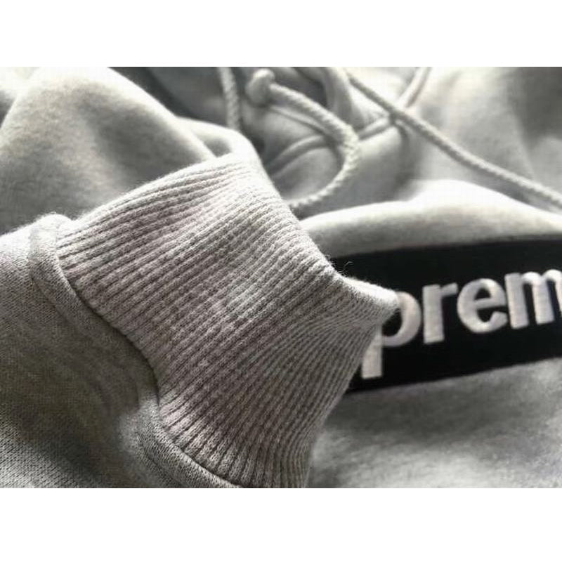 Supreme Box Logo 刺繍 フーデッドパーカー