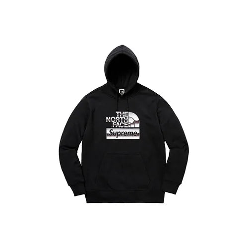 Supreme The North Face メタリックロゴ フーデッドスウェットシャツ
