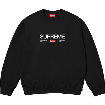 24FW Established Crewneck