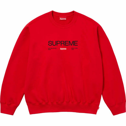 24FW Established Crewneck