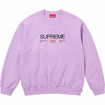 24FW Established Crewneck