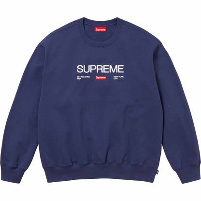 24FW Established Crewneck