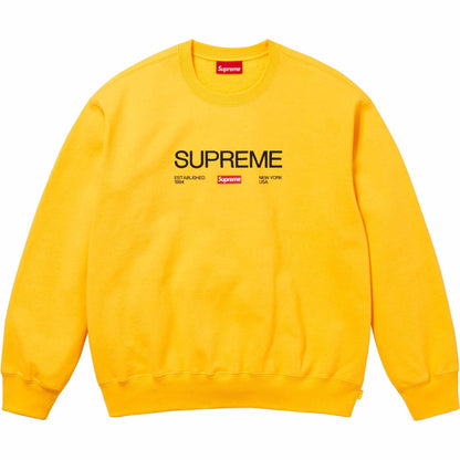 24FW Established Crewneck