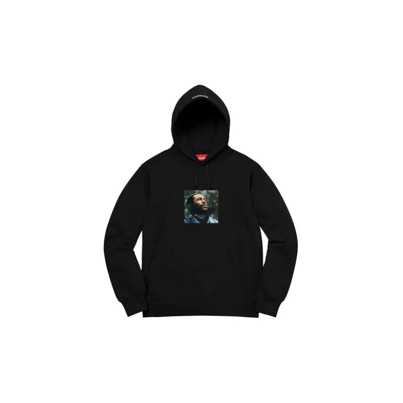 Supreme マーヴィン・ゲイ フード付きスウェットシャツ