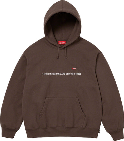 Supreme 23FW Shop Small Box フード付きスウェットシャツ