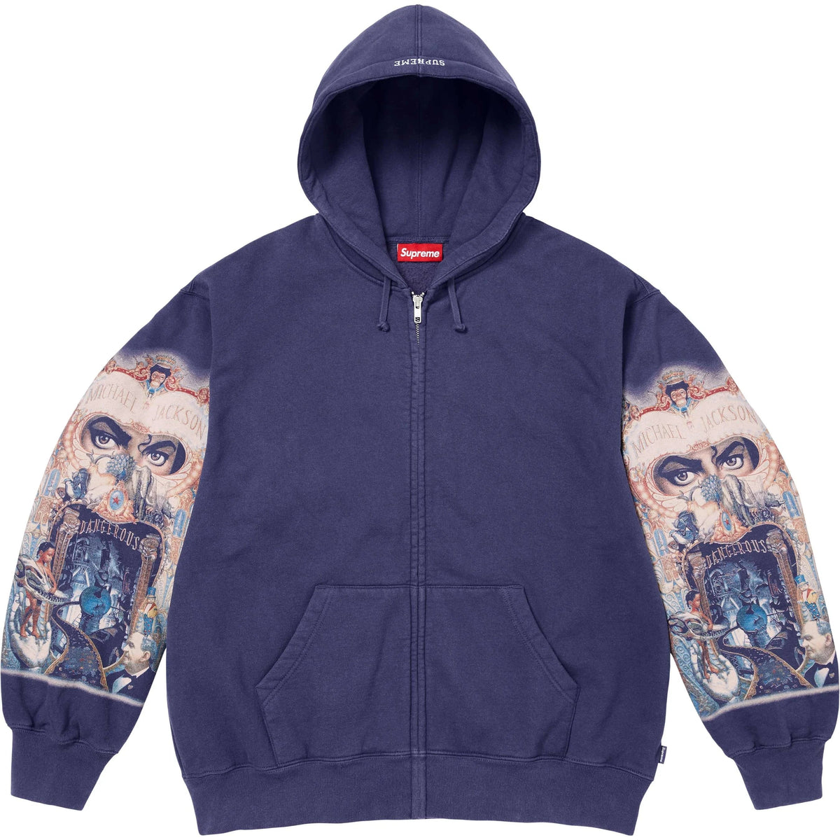 Michael Jackson Dangerous Zip Up Hooded Sweatshirt