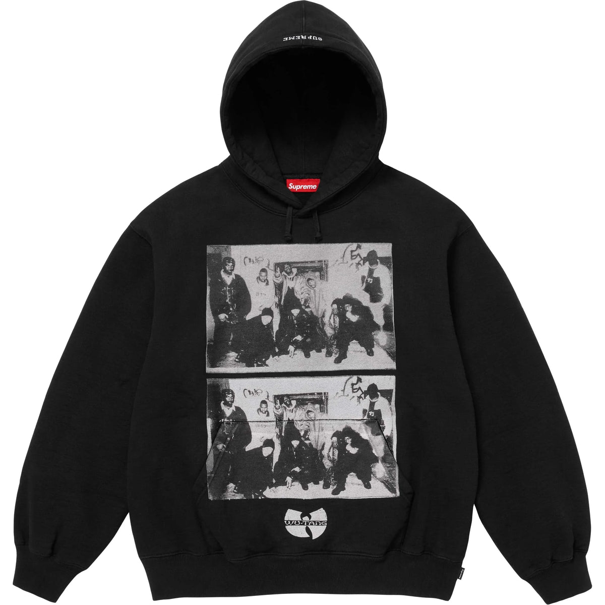 Supreme/Wu-Tang Clan フード付きスウェットシャツ