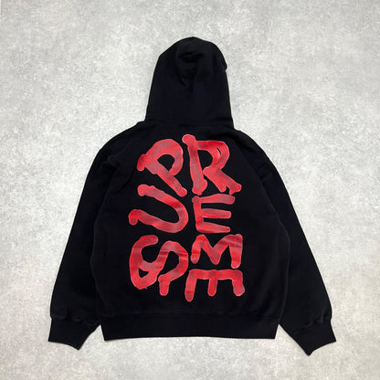 24SS Supreme Paint Hooded Sweatshirt