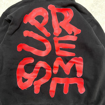 24SS Supreme Paint Hooded Sweatshirt