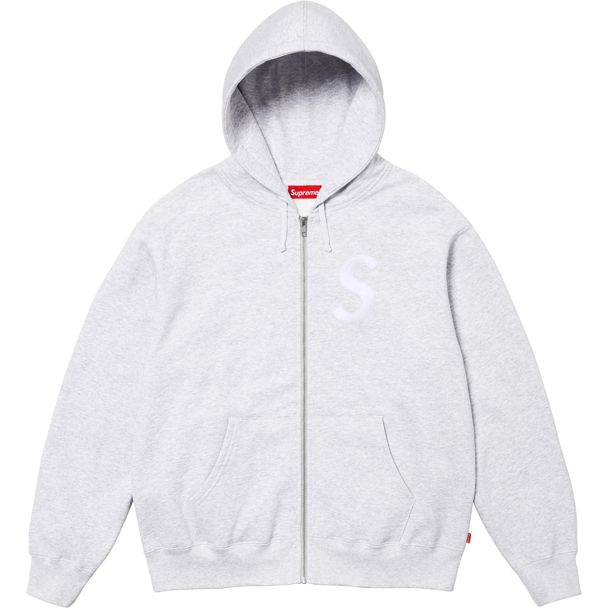 Supreme S Logo ジップアップ・フード付きスウェットシャツ
