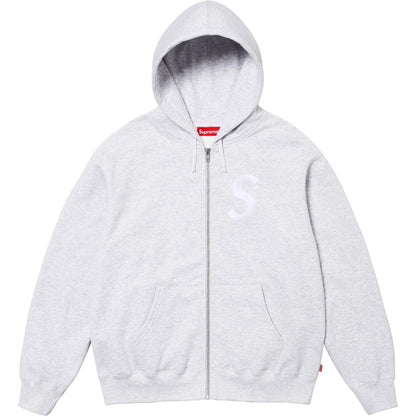 Supreme S Logo ジップアップ・フード付きスウェットシャツ
