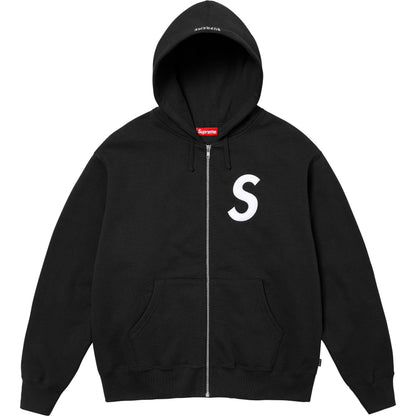 Supreme S Logo ジップアップ・フード付きスウェットシャツ