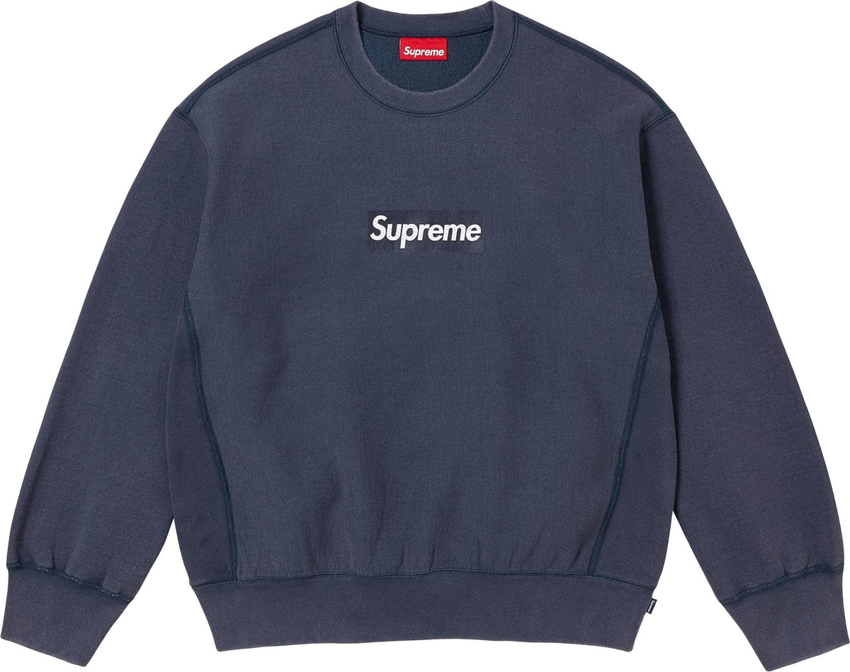 Washed Box Logo Crewneck
