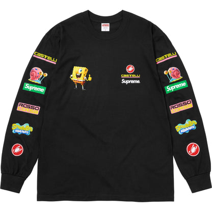 Supreme®/スポンジ・ボブ/Castelli® レーシング ロングスリーブTシャツ