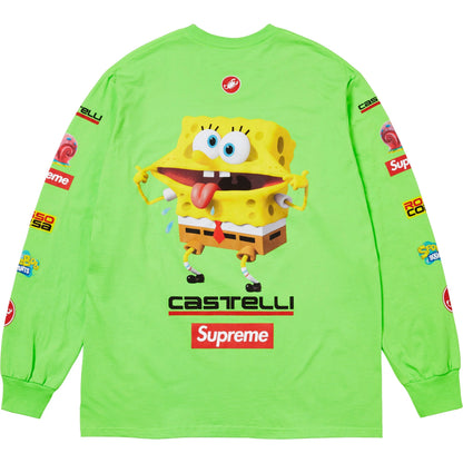 Supreme®/スポンジ・ボブ/Castelli® レーシング ロングスリーブTシャツ