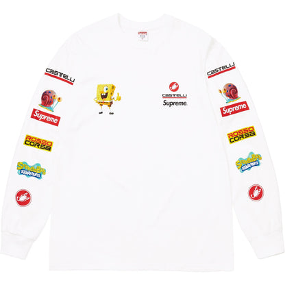 Supreme®/スポンジ・ボブ/Castelli® レーシング ロングスリーブTシャツ