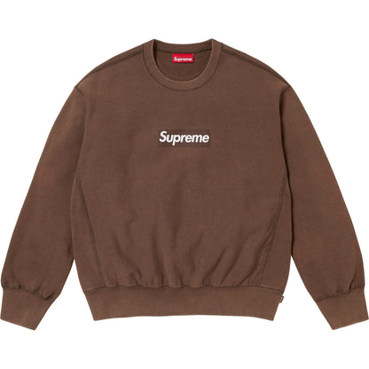 Washed Box Logo Crewneck