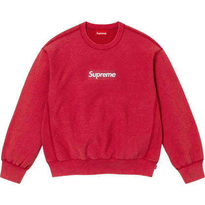 Washed Box Logo Crewneck